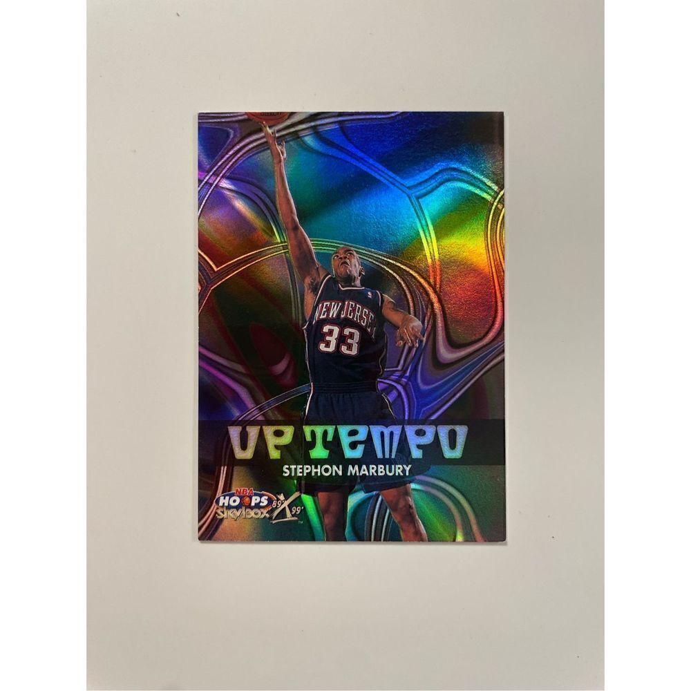 2000 Stephon Marbury fleer/skybox up tempo 5/15UP